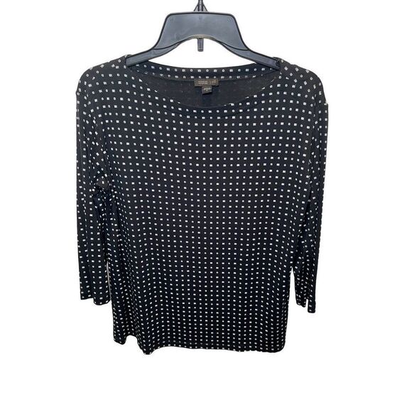 J. Jill Wearever Collection Top Small geometric pattern - Picture 1 of 4